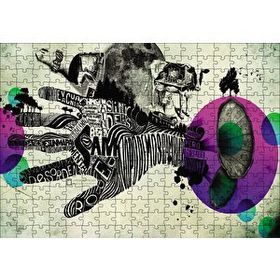 Cakapuzzle Hand Fingers Surrealism 120 Parça Ahşap Puzzle