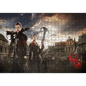 Cakapuzzle Hansel ve Gretel Cadı Avcıları Görseli 120 Parça Ahşap Puzzle