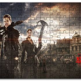 Cakapuzzle Hansel ve Gretel Cadı Avcıları Görseli Mdf 255 Parça Puzzle