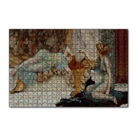 Cakapuzzle Haremde İstirahat Saati 120 Parça Ahşap Puzzle