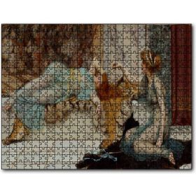 Cakapuzzle Haremde İstirahat Saati Mdf 1000 Parça Puzzle