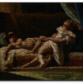 Cakapuzzle Haremde Üç Aşık Mdf 1000 Parça Puzzle