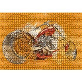 Cakapuzzle Harley Davidson Sanat 120 Parça Ahşap Puzzle