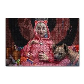 Cakapuzzle Harley Quinn Ayrılık Gözyaşları Görseli 120 Parça Ahşap Puzzle