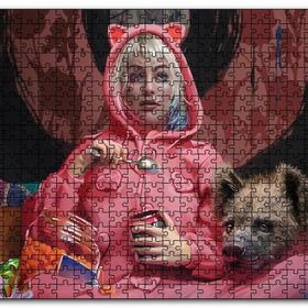 Cakapuzzle Harley Quinn Ayrılık Gözyaşları Görseli Mdf 120 Parça Puzzle