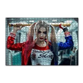 Cakapuzzle Harley Quinn Beyzbol Sopasıyla 120 Parça Ahşap Puzzle