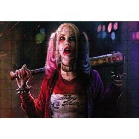 Cakapuzzle Harley Quinn Boyalı 120 Parça Puzzle