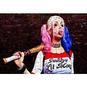 Cakapuzzle Harley Quinn Cosplay 120 Parça Ahşap Puzzle