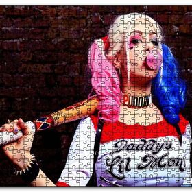 Cakapuzzle Harley Quinn Cosplay Ahşap 500 Parça Puzzle
