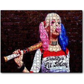 Cakapuzzle Harley Quinn Cosplay Ahşap 500 Parça Puzzle