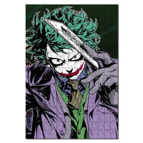 Cakapuzzle Harley Quinnin Joker Hali Görseli Mdf 500 Parça Puzzle