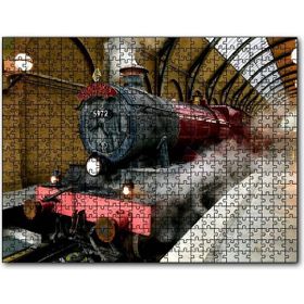 Cakapuzzle Harry Potter Hogwarts Express Buharlı Tren Mdf 500 Parça Puzzle