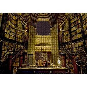 Cakapuzzle Harry Potter Kütüphane Gizli Çömlekçi Cadı 120 Parça Ahşap Puzzle
