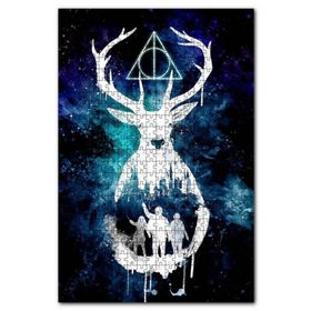 Cakapuzzle Harry Potter Suluboya Görseli 1000 Parça Puzzle