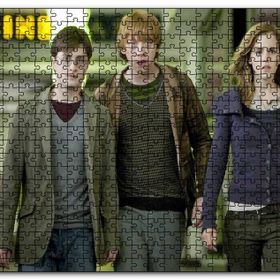 Cakapuzzle Harry Potter ve Ölüm Yadigarları Görseli Mdf 1000 Parça Puzzle