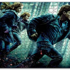 Cakapuzzle Harry Potter ve Ölüm Yadigarları Kaçış Görseli Mdf 120 Parça Puzzle