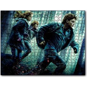 Cakapuzzle Harry Potter ve Ölüm Yadigarları Kaçış Görseli Mdf 120 Parça Puzzle