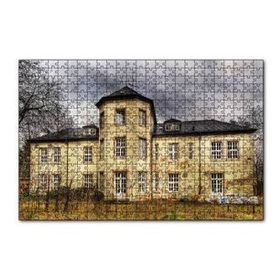 Cakapuzzle Hayaletli Terkedilmiş Şato 120 Parça Ahşap Puzzle