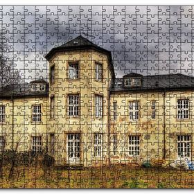 Cakapuzzle Hayaletli Terkedilmiş Şato Mdf 120 Parça Puzzle