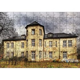 Cakapuzzle Hayaletli Terkedilmiş Şato Mdf 120 Parça Puzzle
