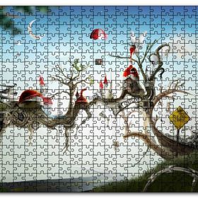 Cakapuzzle Hayaller Ülkesi Şatolar Arasındaki Köprü Mdf 1000 Parça Puzzle