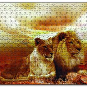 Cakapuzzle Hayat Arkadaşları Mdf 255 Parça Puzzle
