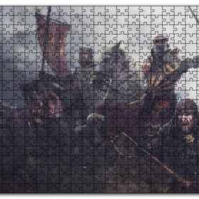 Cakapuzzle Hayat Feodaldir At Zırh Savaş Görseli Mdf 120 Parça Puzzle