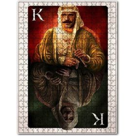 Cakapuzzle Hayelet ve Ölüm İskambil Kartları Görseli Ahşap 1000 Parça Puzzle