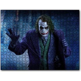Cakapuzzle Heath Ledger Joker Ceket Aksesuarı Pimi Görseli Mdf 500 Parça Puzzle