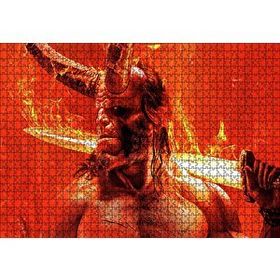 Cakapuzzle Hellboy Cehennem Meleği Ahşap 1000 Parça Puzzle