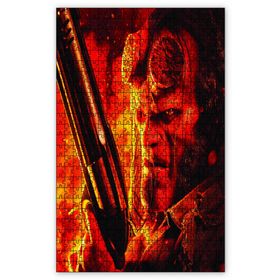 Cakapuzzle Hellboy With Shotgun Ahşap 1000 Parça Puzzle