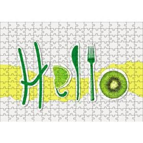 Cakapuzzle Hello Foods 120 Parça Ahşap Puzzle