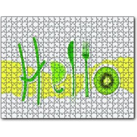 Cakapuzzle Hello Foods Mdf 120 Parça Puzzle