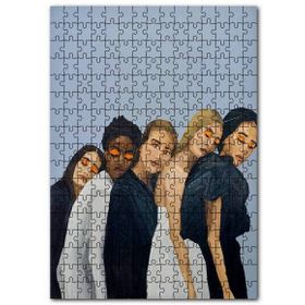 Cakapuzzle Her Irktan Birbirine Yaslanmış Kadınlar Mdf 120 Parça Puzzle