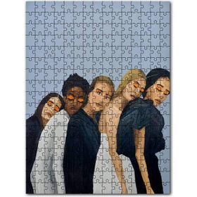 Cakapuzzle Her Irktan Birbirine Yaslanmış Kadınlar Mdf 120 Parça Puzzle