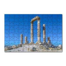 Cakapuzzle Herkül Tapınağı Kalıntıları Sütunlar 120 Parça Ahşap Puzzle