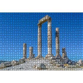 Cakapuzzle Herkül Tapınağı Kalıntıları Sütunlar 120 Parça Ahşap Puzzle