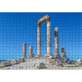 Cakapuzzle Herkül Tapınağı Kalıntıları Sütunlar Mdf 500 Parça Puzzle