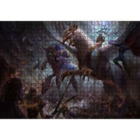 Cakapuzzle Heroes Of The Storm Oyun Görseli 120 Parça Ahşap Puzzle
