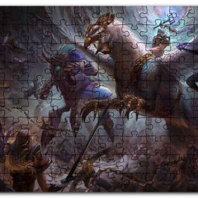 Cakapuzzle Heroes Of The Storm Oyun Görseli Mdf 500 Parça Puzzle