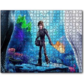 Cakapuzzle Hıçgıdık ve Alevli Asası Mdf 1000 Parça Puzzle