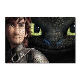 Cakapuzzle Hıçgıdık ve Gecenin Gölgesi 120 Parça Ahşap Puzzle