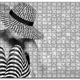 Cakapuzzle Hipnoz Desenli Çoraplar ve Şapka Mdf 1000 Parça Puzzle