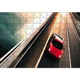 Cakapuzzle Hız Yapan Ferrari 120 Parça Ahşap Puzzle