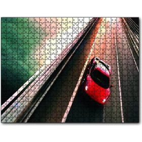 Cakapuzzle Hız Yapan Ferrari Ahşap 500 Parça Puzzle