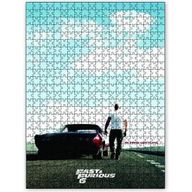 Cakapuzzle Hızlı ve Öfkeli 6 Poster Ahşap 1000 Parça Puzzle