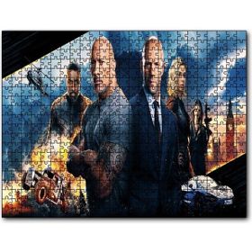 Cakapuzzle Hızlı ve Öfkeli 8 Kadro Ahşap 1000 Parça Puzzle