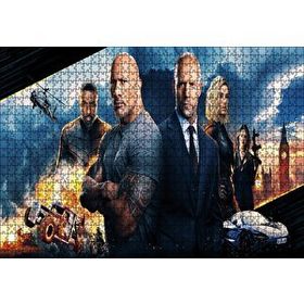 Cakapuzzle Hızlı ve Öfkeli 8 Kadro Ahşap 1000 Parça Puzzle