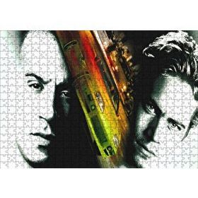 Cakapuzzle Hızlı Ve Öfkeli Film Afişi 120 Parça Ahşap Puzzle
