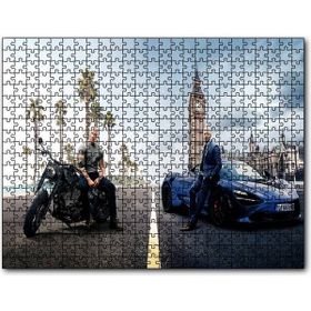 Cakapuzzle Hızlı ve Öfkeli Johnson Statham Ahşap 1000 Parça Puzzle